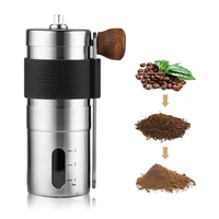 manual coffee grinder stainless steel hand handmade coffee bean burr grinders mill kitchen tool home grinders coffee accessorie