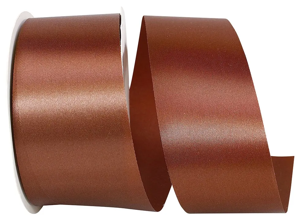 

Бумажная односторонняя атласная лента, цвет коричневый, полиэстер, 1800x1,87 дюйма