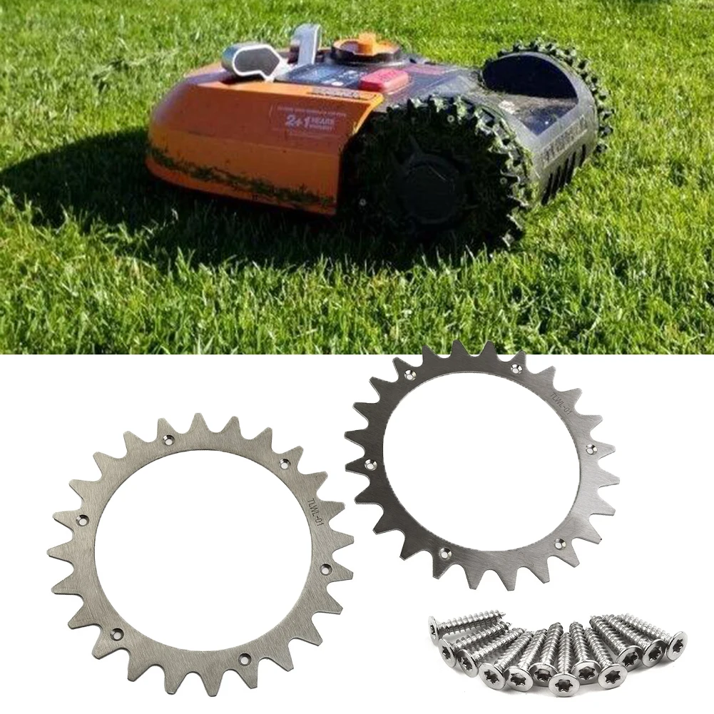 

Robotic Mower Studs Traction Wheels Robotic Lawnmower Spikes Rasenroboter Mähroboter Spikes For LANDROID S&M Lawn Mower