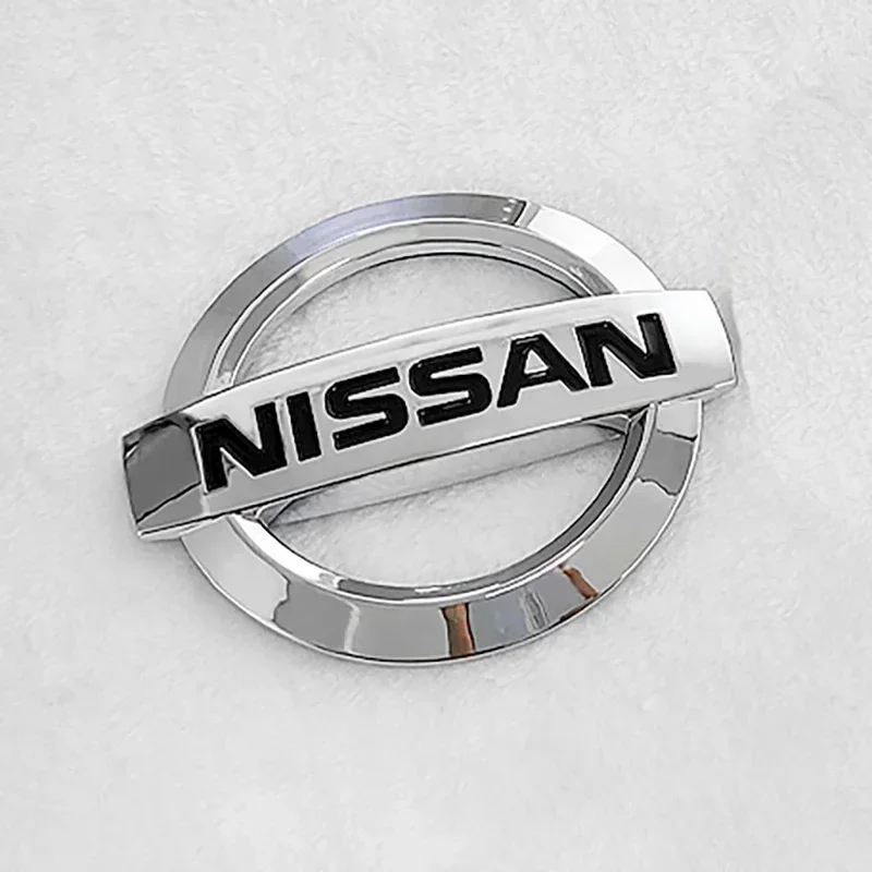 

ABS автомобильная передняя решетка задний багажник эмблема наклейка для Nissan Teana Qashqai Note J10 J11 Juke GTR Tiida Patrol Elgrand Micra