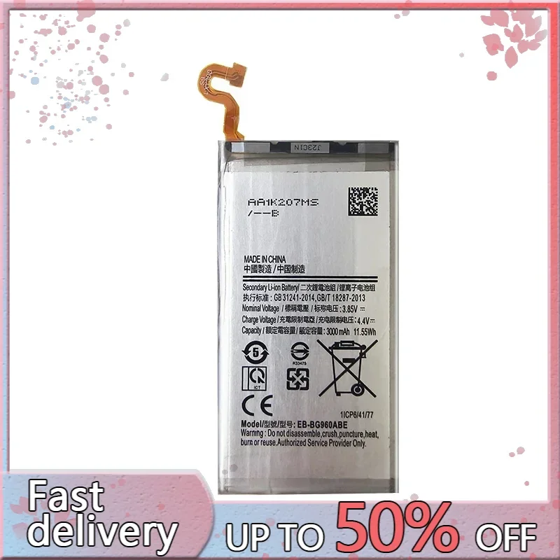 Новый аккумулятор EB-BG960ABE EBBG960ABE для Samsung GALAXY S9 G9600 G960F SM-G960 замена аккумулятора