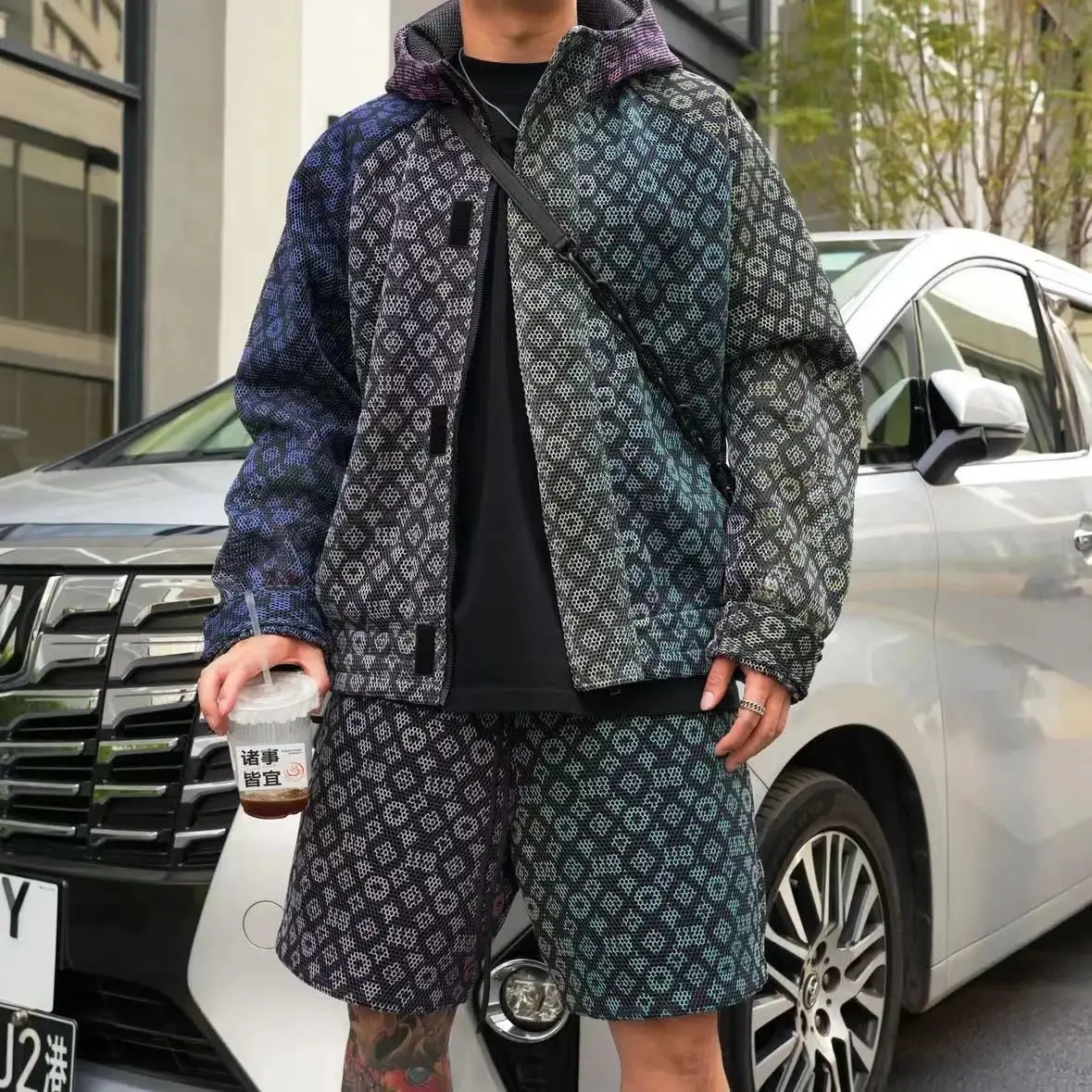 Весенне-летнее Новое свободное повседневное дышащее Сетчатое пальто с вырезами