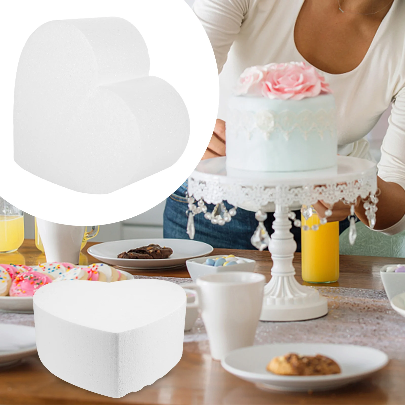 3 шт. модель из пенопласта для тортов форма моделирования формы выпечки/торта