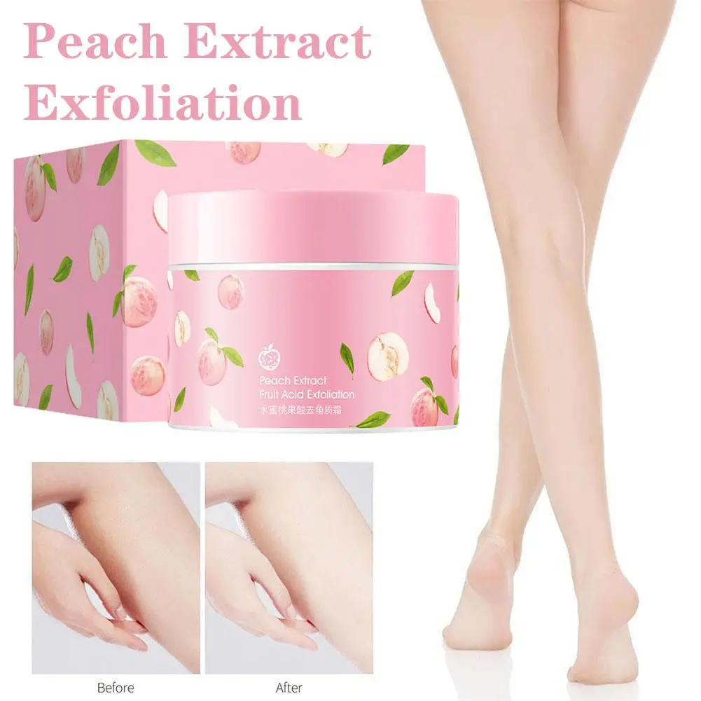 

140G Peach Exfoliating Scrub for Winter Deep Cleaning Whitening Exfoliating Pores Moisturizing Body Brightening Gel Face W3I2