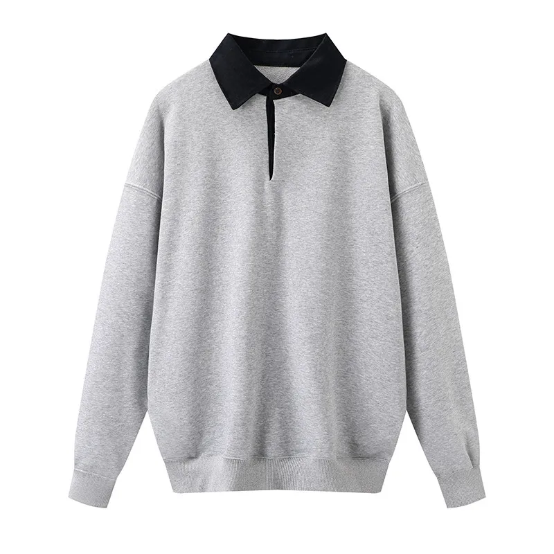 

Oversize Women Soft Cotton Turn-down Collar Jacket 2023 Spring-autumn Fashion Ladies Casual Loose Coat Female Solid Color Coat