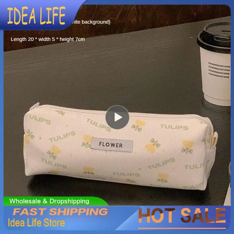 

High Capacity Storage Bag Minority Pencil Case Wash Up Casual Wash Storage Bag Storage Supplies Easy To Carry Wash Bag Storage
