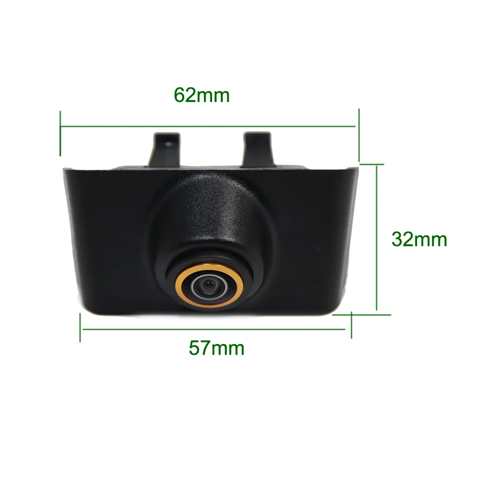 170 ° Автомобильная парковочная камера с объективом рыбий глаз спереди для Hyundai IX35