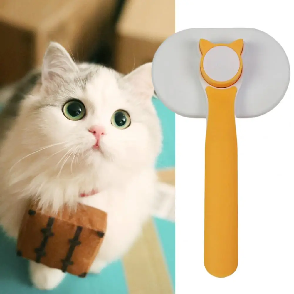 

Мягкая Расческа для домашних животных, не царапающаяся, из нержавеющей стали