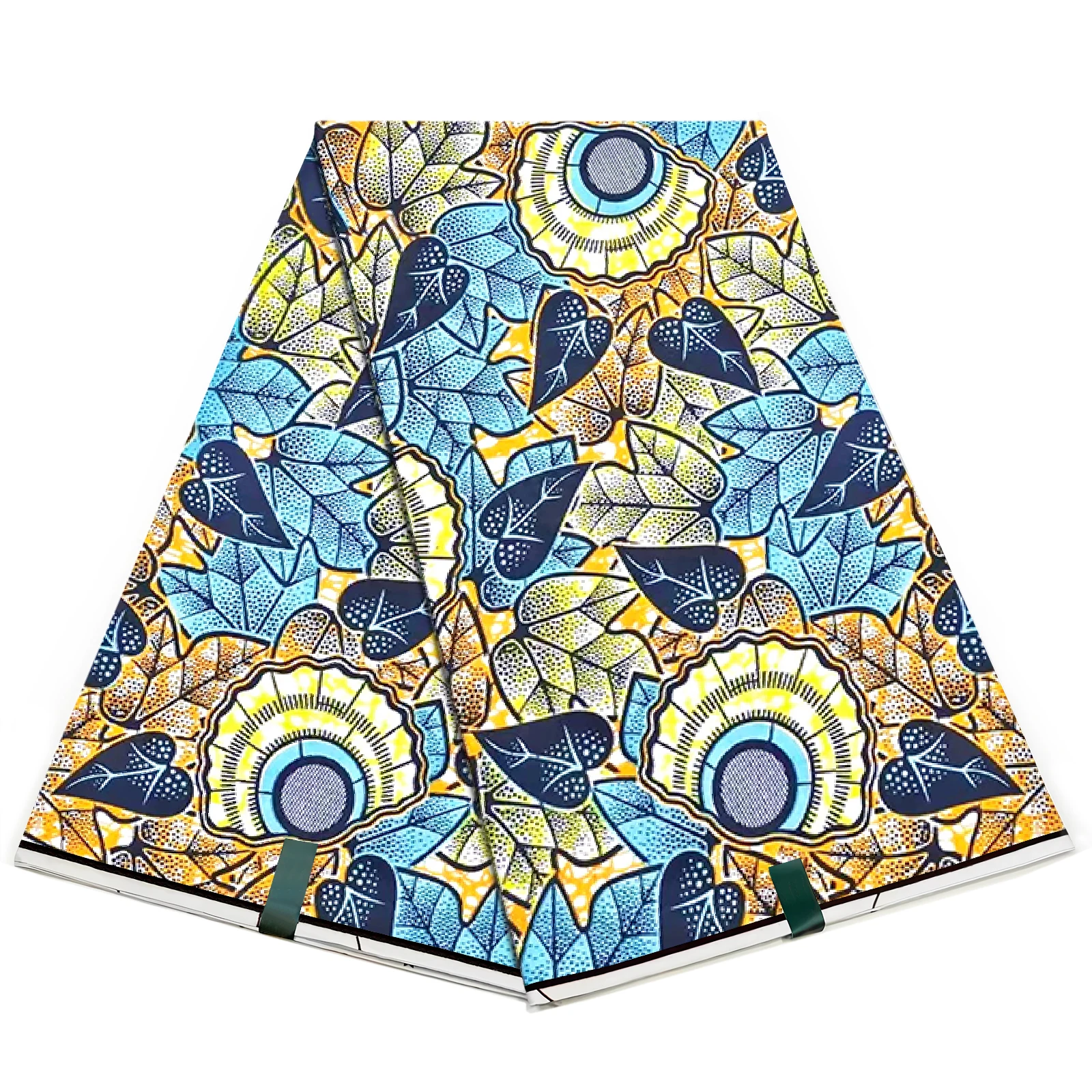 Оригинальная супер ткань Анкара 100% хлопок африканская восковая с блочным