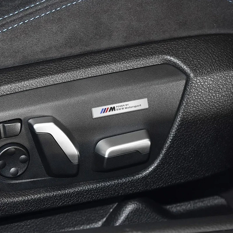 2 шт. 3D металлическая наклейка на крыло автомобиля аксессуары для BMW M E46 E90 E39 E60 E36 E30