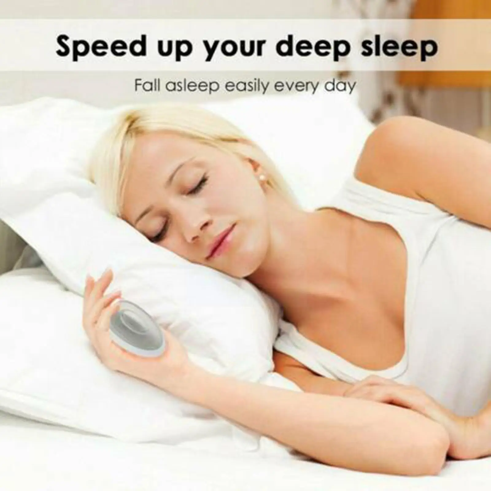 

Hand-Held Sleep Aid Device Microcurrent Holding Sleep Instrument Devices Relief Sleep Aid Pressure Massager Hypnosis Relax A2Z0