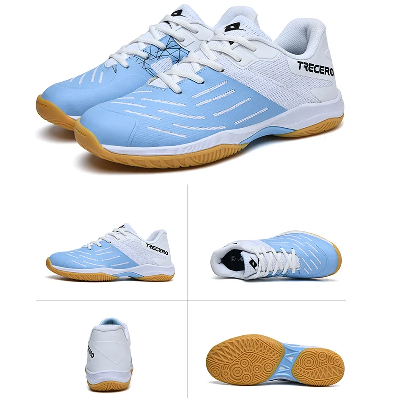 SENAGE Professional Badminton Tennis Shoes Breathable Anti-Slippery Sport Shoes Men Sneakers Women Tennis Training Shoes