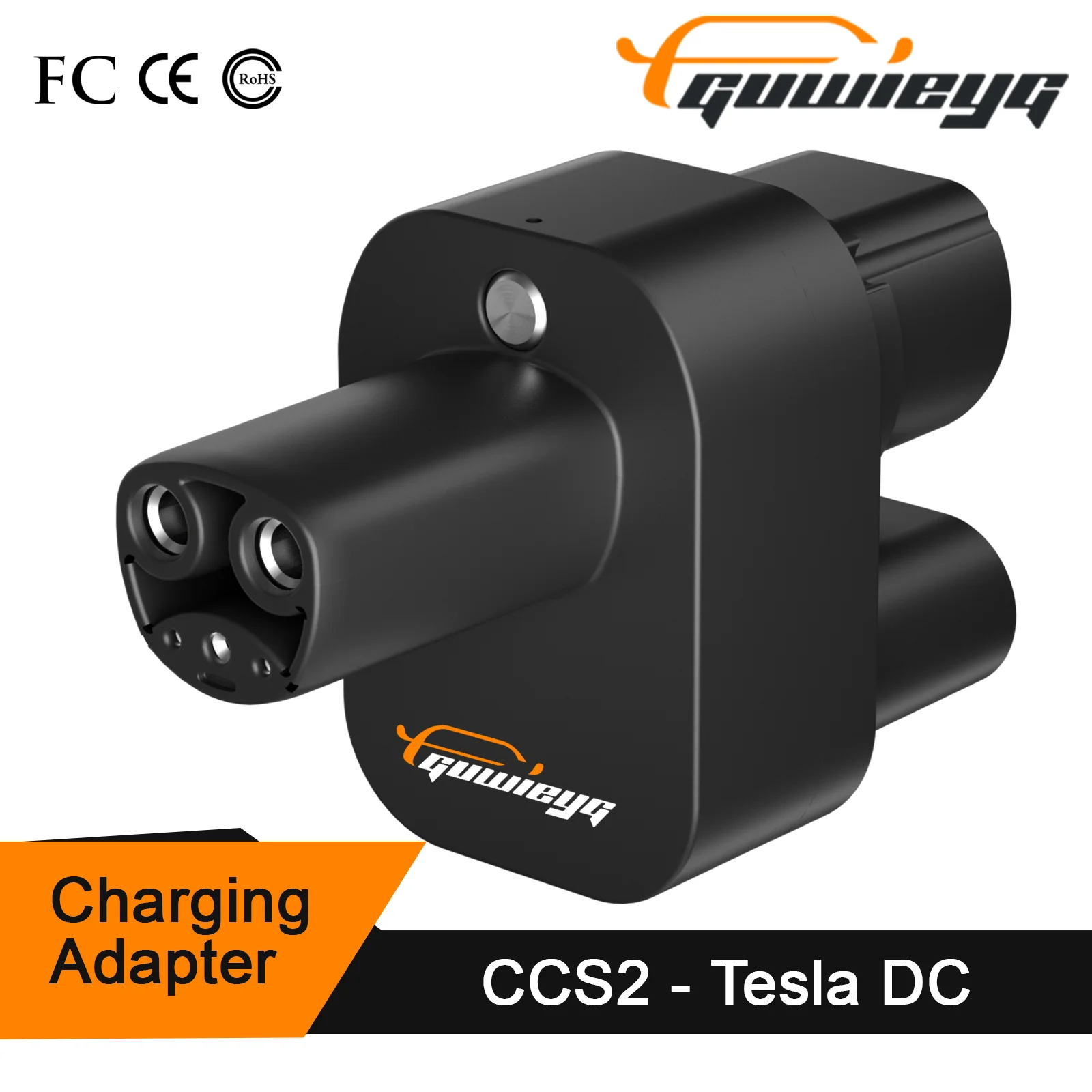 CCS 2 to Tesla EV Charging Adapter 250A CCS2 Combo Tesla Convertor for Car Charger CCS2 Tesla Adapterr