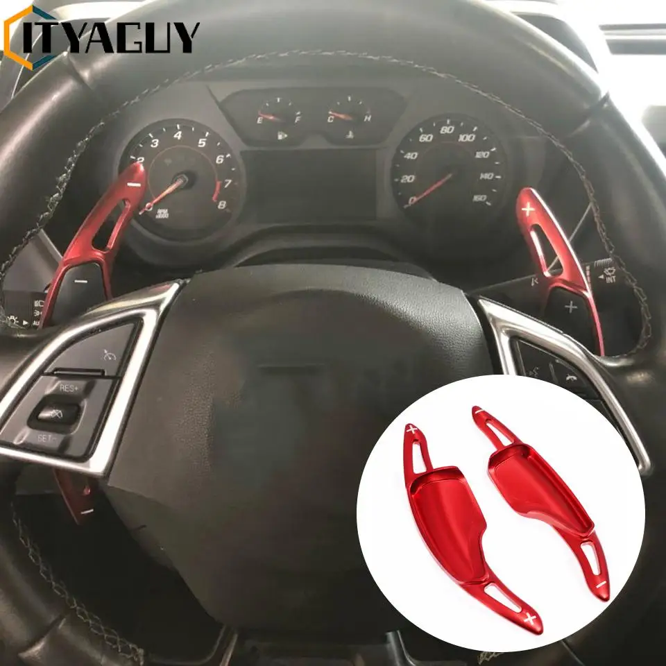 

Car Styling Shift Paddle Aluminum Shifter Steering Wheel Extend Paddler For 6th Gen Chevrolet Camaro 2016 2017
