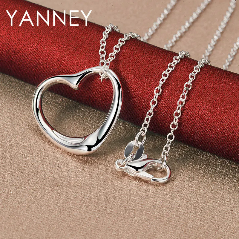 Ожерелье женское из серебра 925 пробы 16-30 дюймов