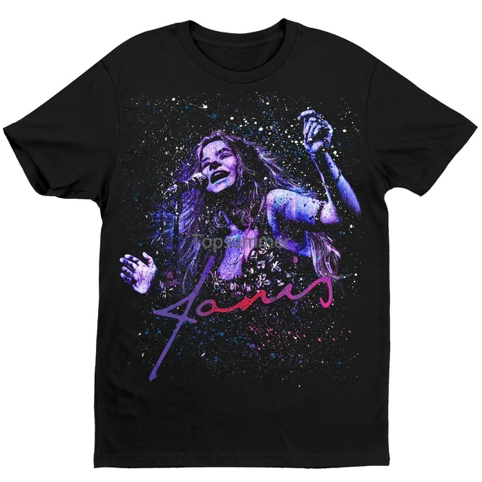 

Janis Joplin T-Shirt Kosmic Blues Tee For Men All Size S-5Xl Ss255
