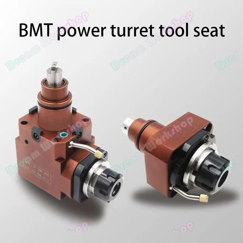 Фото Cnc Bmt40/Bmt45/Bmt55 Силовая турель Инструмент Токарная и фрезерная головка X Радиальная ось Z 0 °   90 °   12-станционная кровать для инструментов №1