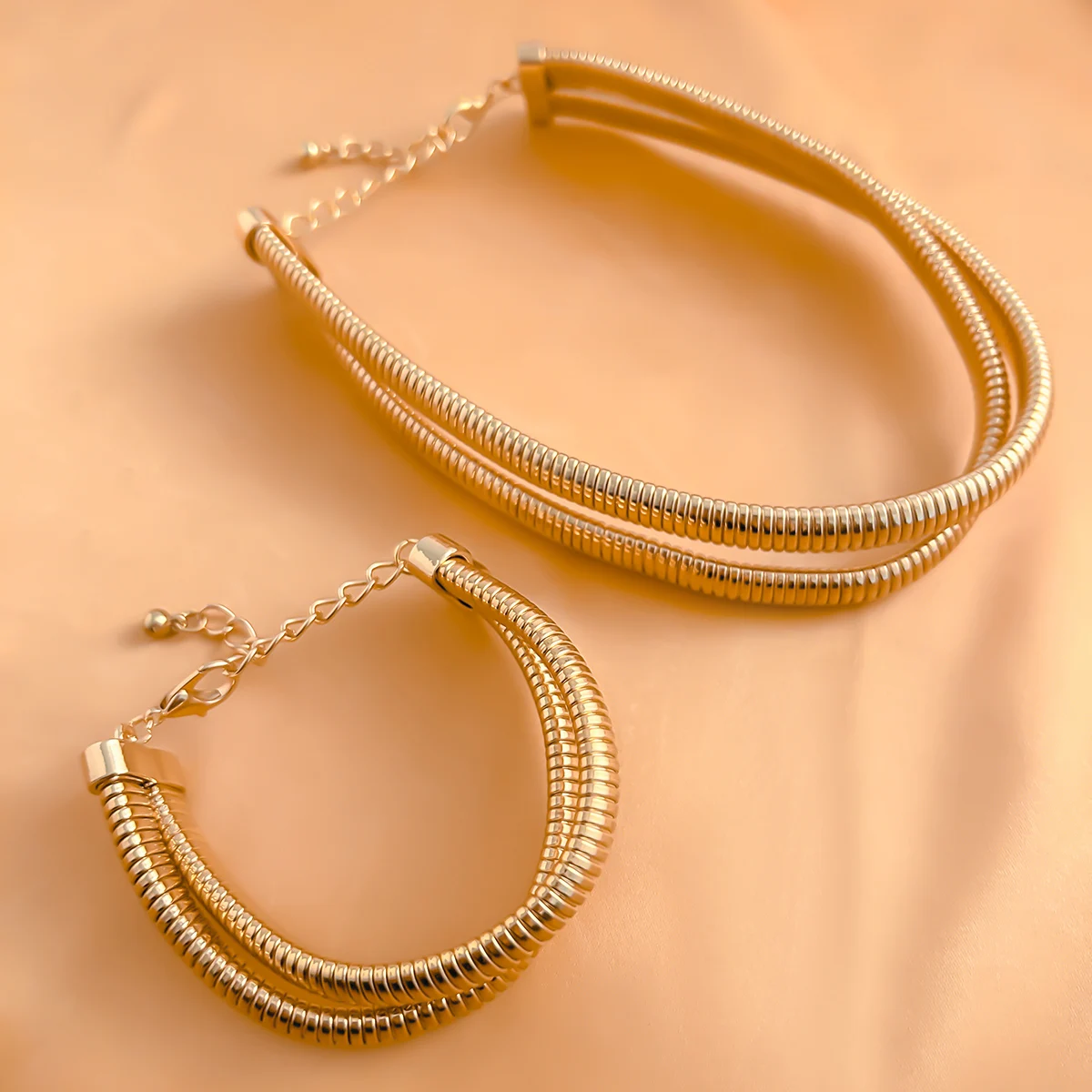 Комплект украшений в стиле панк