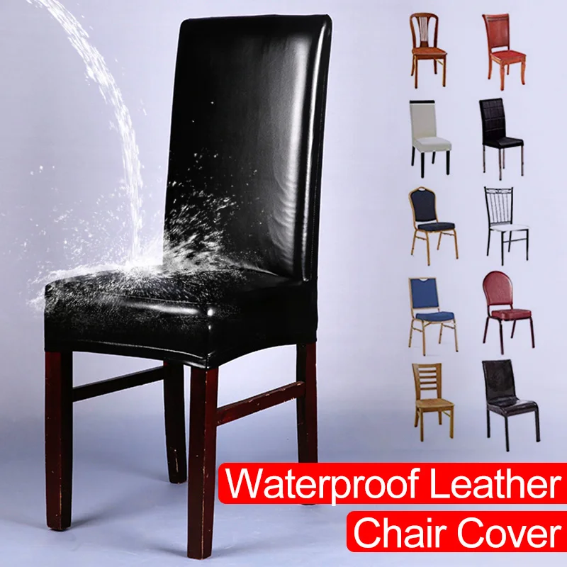 S Waterproof For Dining Chair, High Quality Pu Slipcover Pre