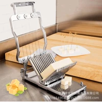 2022 new commercial cheese bread cutting machine stainless steel cheese cutting machine kitchen portable food processing tool