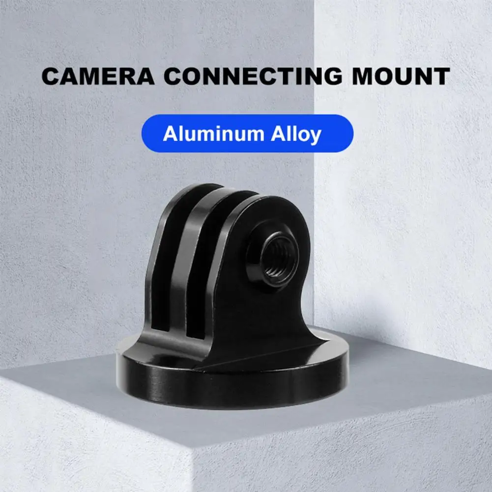 

Camera Screw Holder Lightweight Easy to Install Aluminum Alloy Camera Tripod Connecting Mount for GoPro
