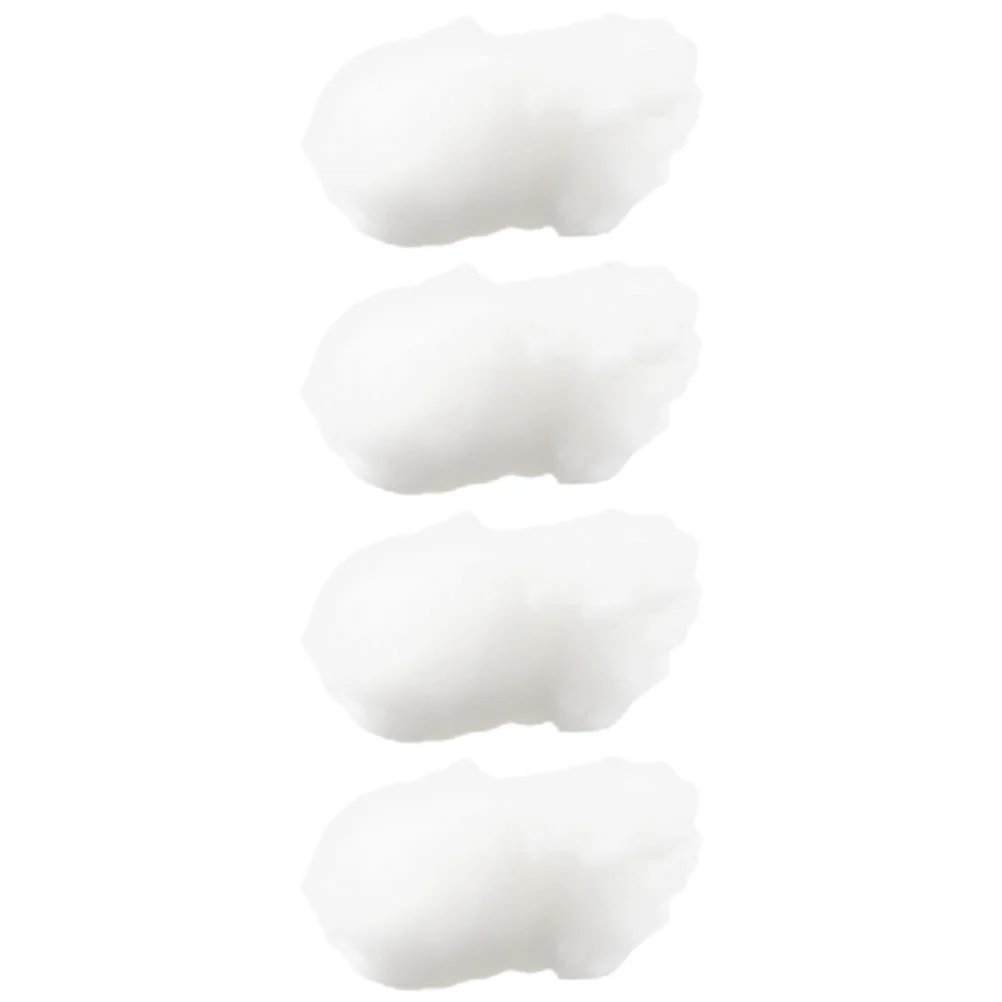 

4 Pcs Decoraciones Para Salas Casa Cloud Model Kids Room Wall Baby Shower Party Clould Ornament Simulation Cotton