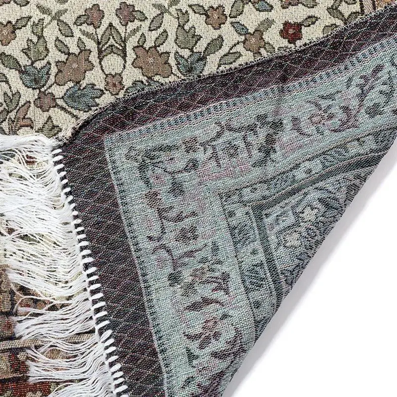 

1Pc Lesser Bairam Muslim Prayer Rug Practical Prayer Carpet Cotton Mat