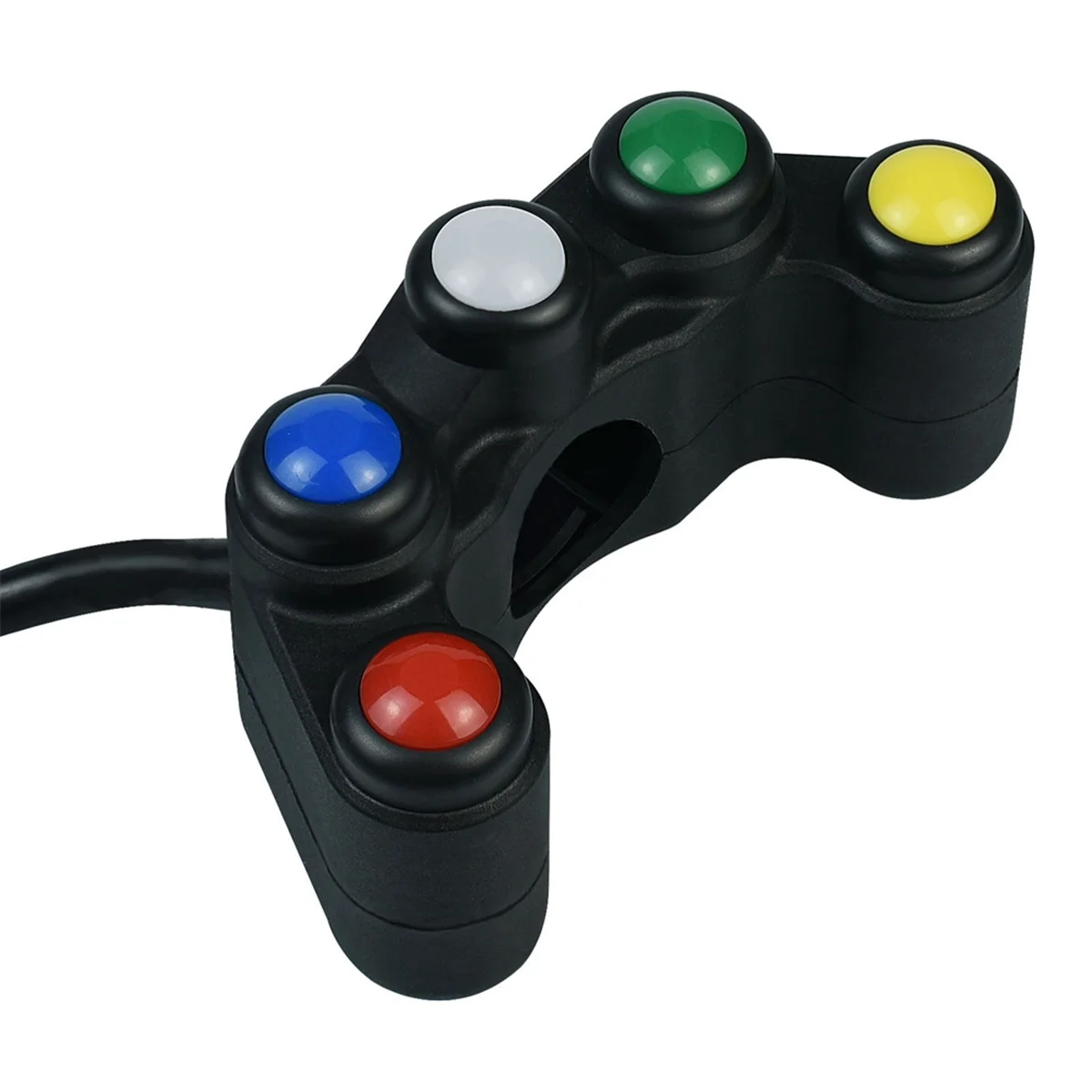 Универсальные 5-кнопочные переключатели для мотоциклов 7/8 дюймов 22 мм руль