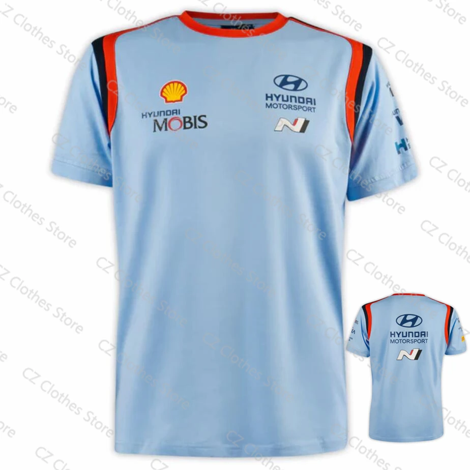 

2023 New WRC Fleet Fan 3D Printed Fashion Sports Short Sleeve Children's Sportswear Men's Casual T-Shirt Men's Shirt Qucik Dry