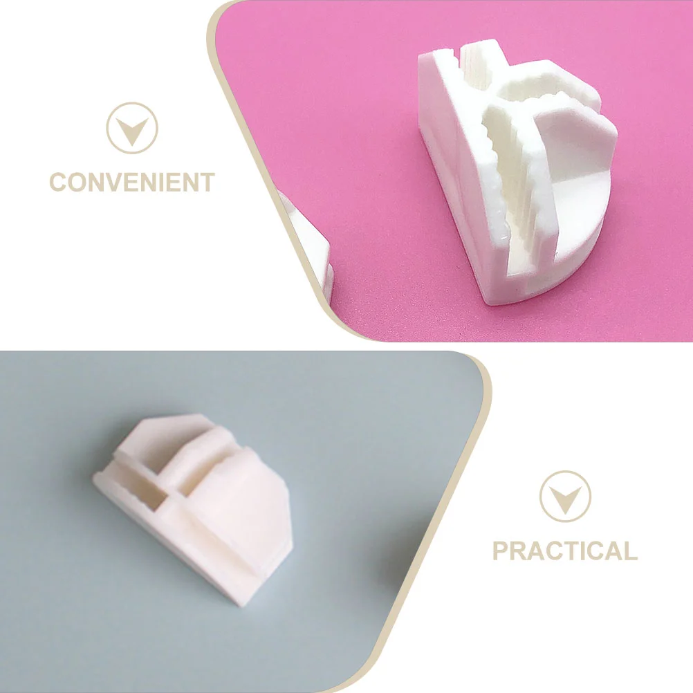 50 шт. проволочные разъемы пряжка для хранения куб-органайзер зажим полки