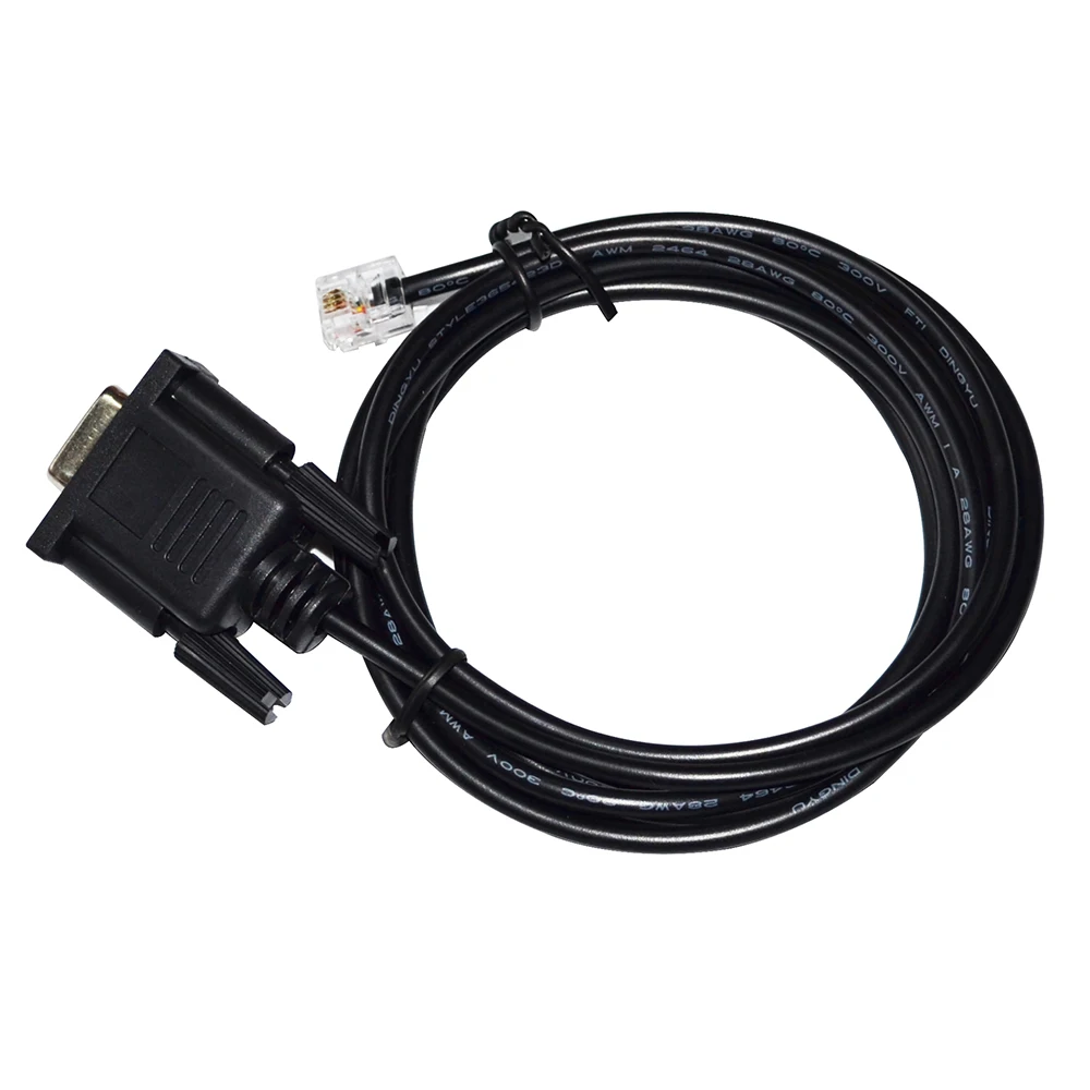 Последовательный кабель связи RS232 DB9 F к RJ11 RJ12 6P4C для LEADSHINE DM432C DM442 DM556 DM856 3DM683 AM882 CL57
