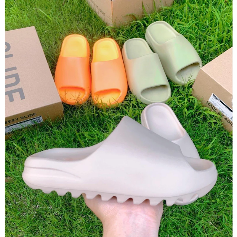 

High Quality Slippers Men's Women's Outdoor Seaside Beach EVA Soft Sole Rubber Sandals Original Casual Trend Slippers Women