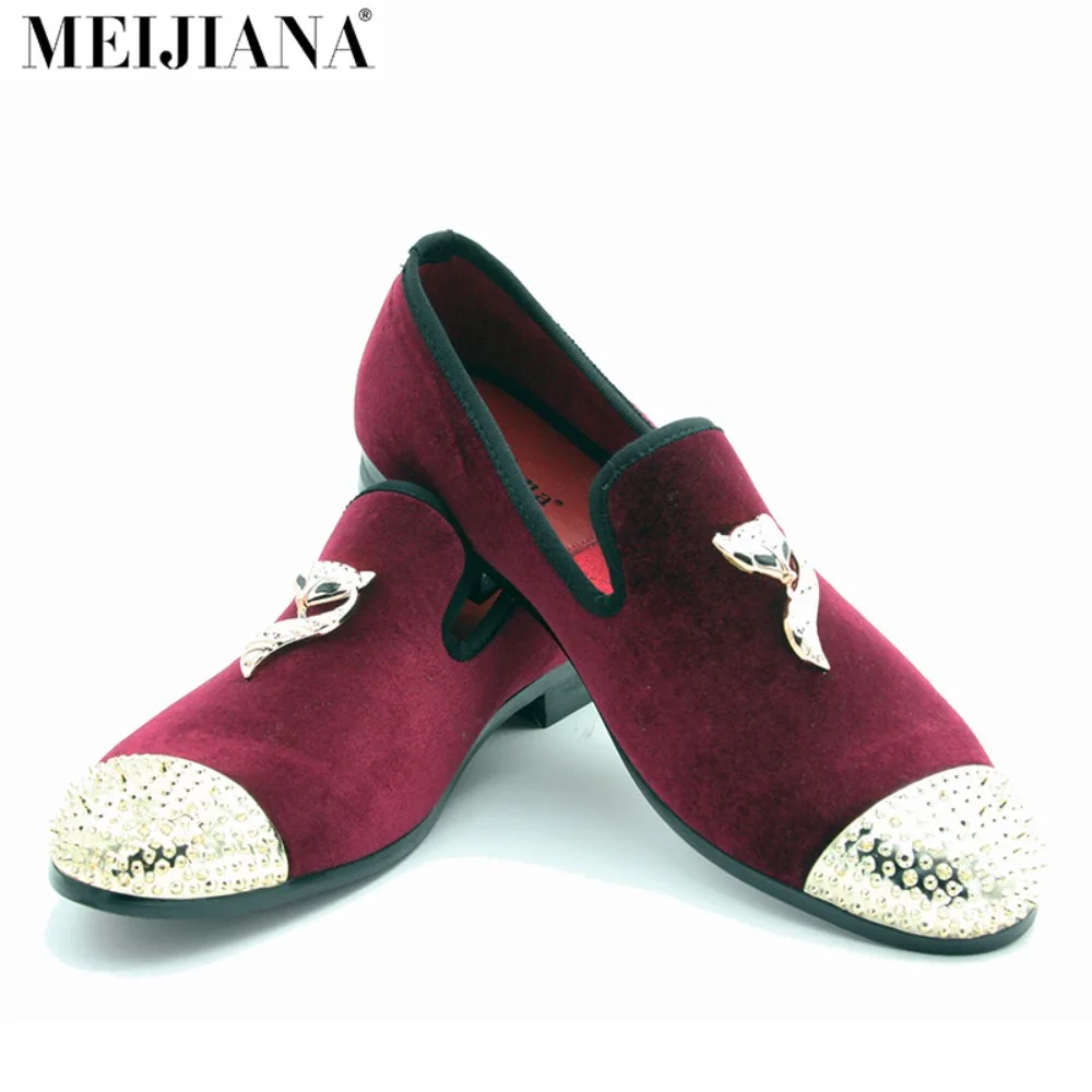 Мужские бархатные лоферы модные модельные туфли для ночного клуба классические