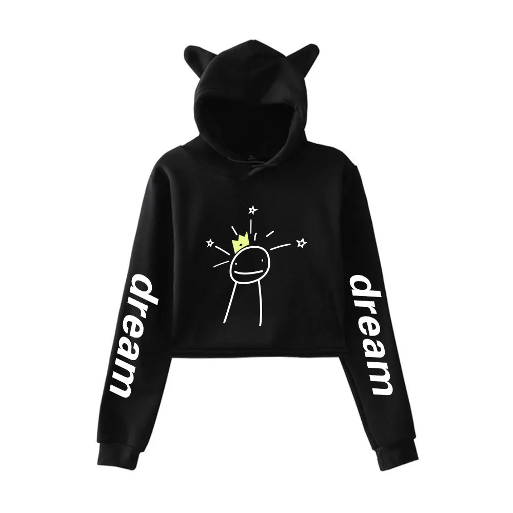 

Женские укороченные топы Dreamwastaken, осенние толстовки для девочек-подростков, хлопковая флисовая Короткая Толстовка с пупком, лидер продаж, ...