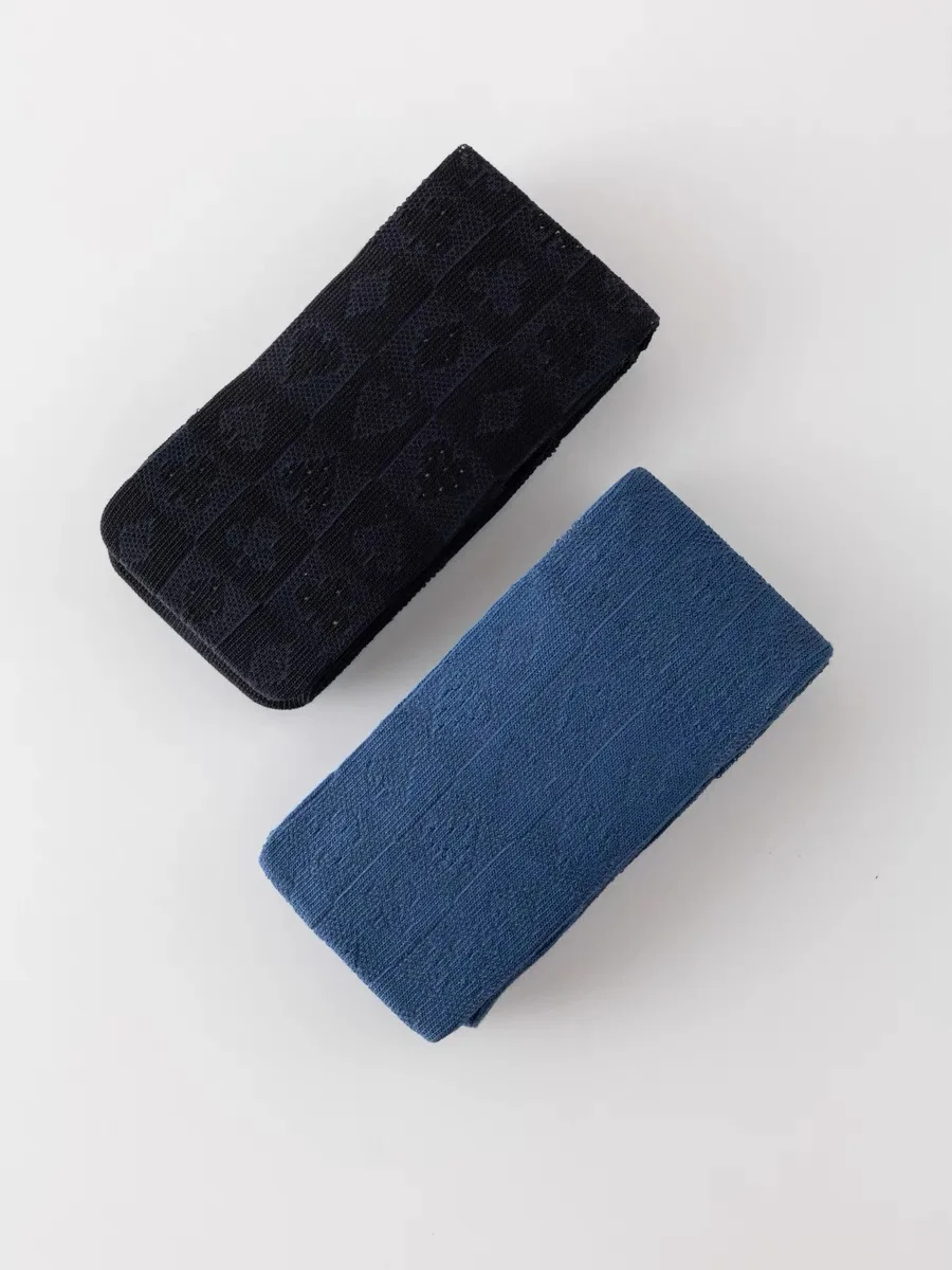 Весенне-осенние женские винтажные вязаные леггинсы в японском стиле Mori Girls Color Block