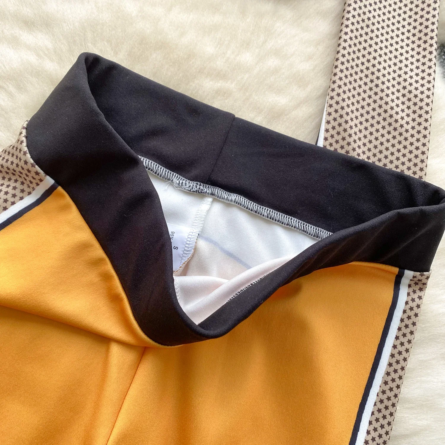 Базовая водолазка модный шикарный топ с длинным рукавом в стиле пэчворк и