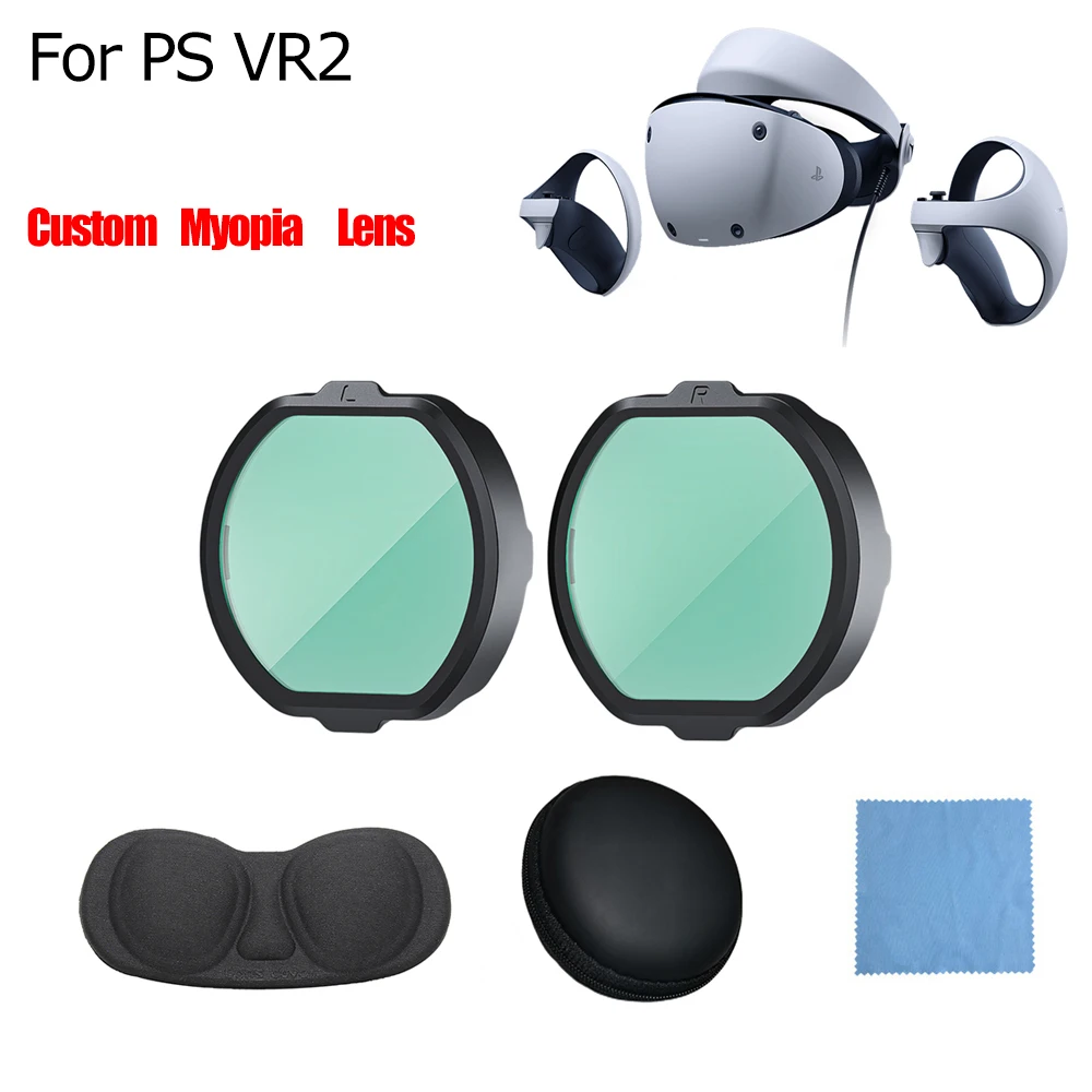 

New PSVR2 Lens Myopia Anti Blue Light Magnetic Glasses Frame Quick Disassemble Inserts VR Prescription Lenses Fo PSVR2