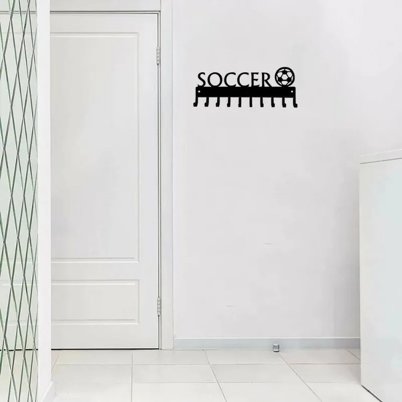 Настенный Крючок Для Пальто Медалей И Футбольных Мячей Железный Художественный