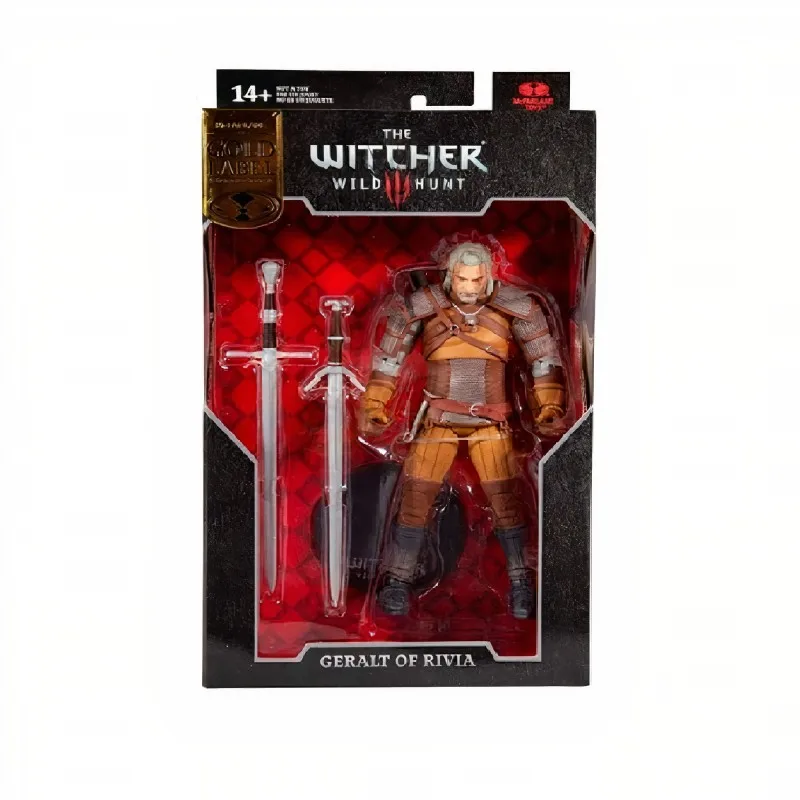 Фигурка Ведьмак - Геральт из Ривии (18 см) | Игрушки и хобби