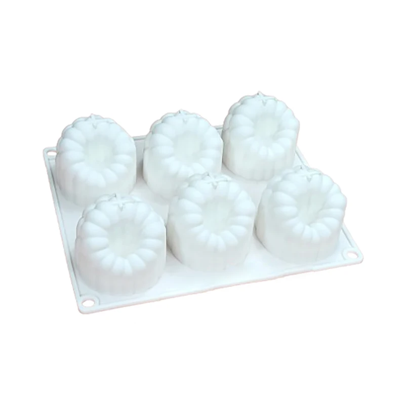 

Силиконовая форма для выпечки JETTING 6-луночная raspberry