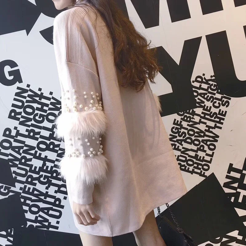 

Knitting Autumn Female Sweater For Women Top Pullovers Long Sleeve Sweaters Jumpers Clothes Fashion Korean XY130