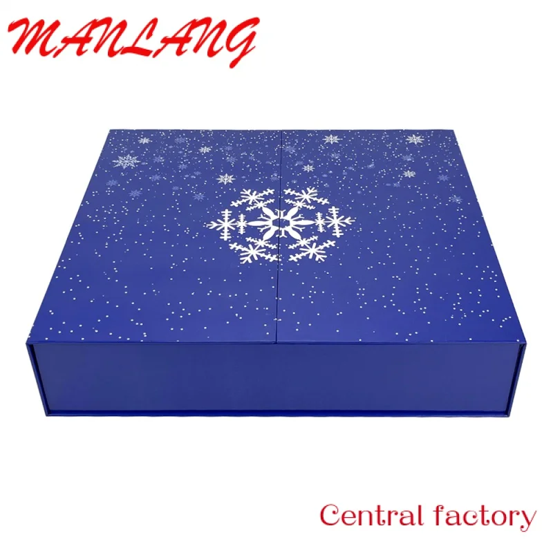 Пользовательский календарь пустой Рождественский коробка для шоколада оптовая