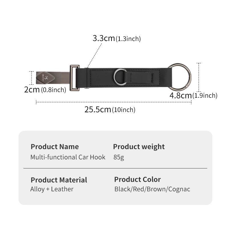 Автомобильная искусственная вешалка прочный крючок для хранения на заднем