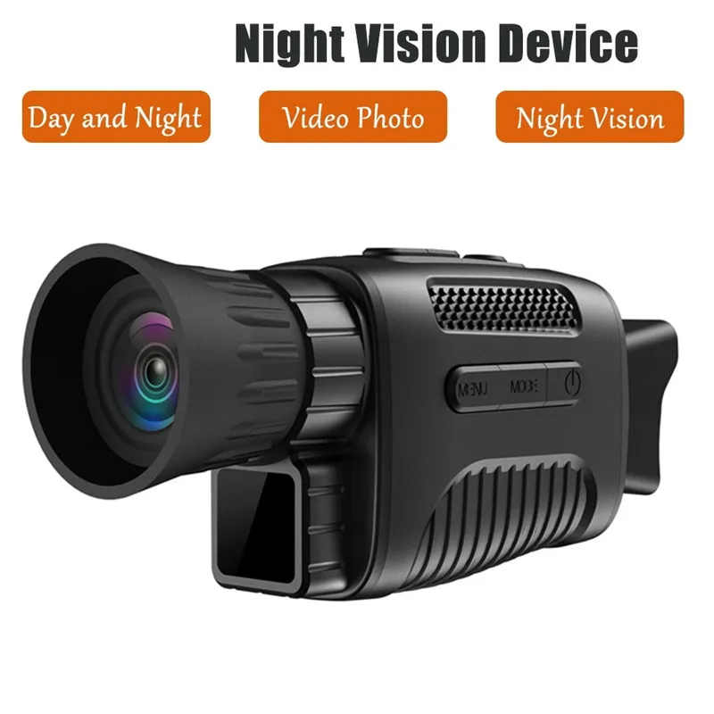 Monocular Digital Telescope Infrared Night Camera Device Infrared 5x Digital Zoom Hunting Telescope Day Night Dual Use