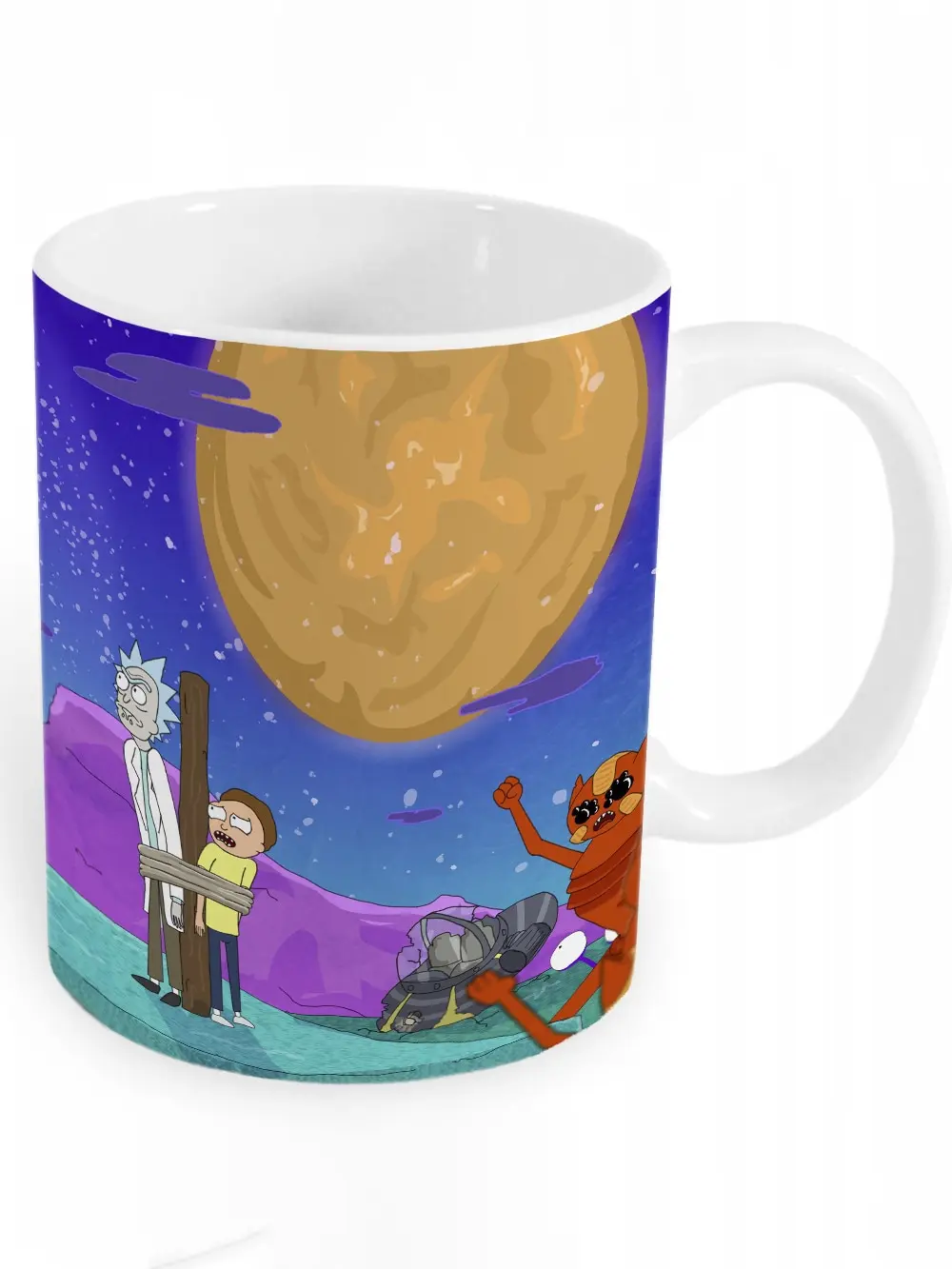 Керамическая кружка Рик и Морти - Rick and Morty |
