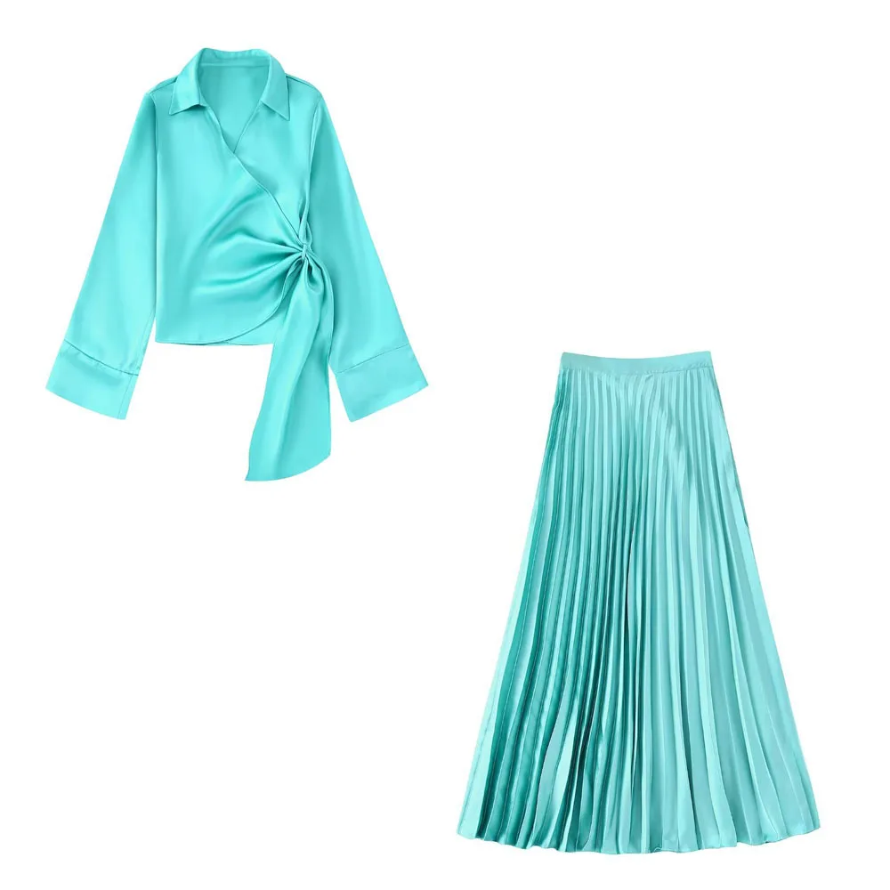 

Two Piece Set Women 2022 New In Skirt Female Set Top and Skirt Set 2 Piece Sets Womens Autumn Office Ladies Outfits Women Suit