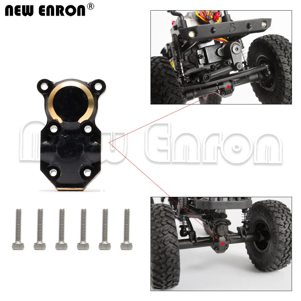 

NEW ENRON 1Set Alloy Sturdy Bridge Axle Protection Cover For RC Crawler Car 1/24 Axial SCX24 90081 4WD AXI00004 Upgrade Parts