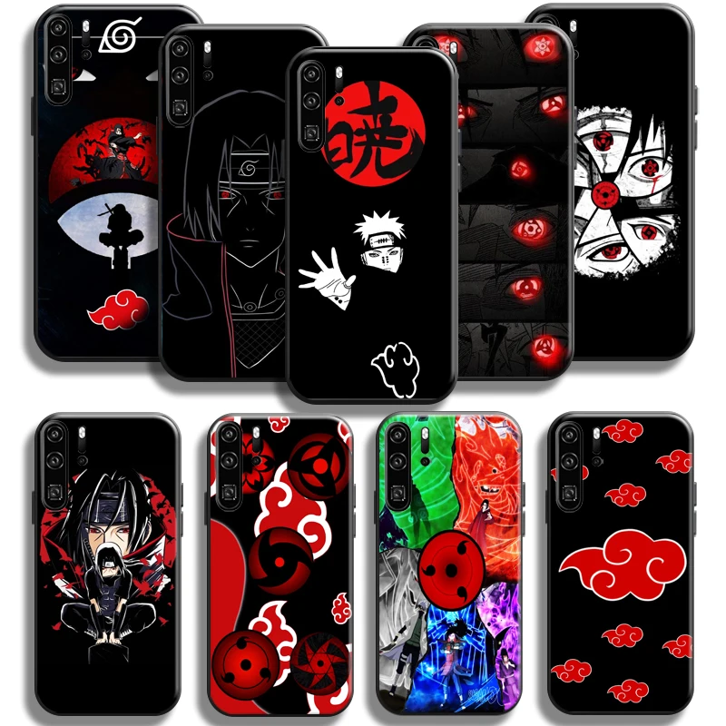 

Naruto Akatsuki Uchiha Itachi Phone Case For Huawei P50 P40 P30 P20 Pro Lite 5G Case For Huawei P Smart Z 2021 Silicone Cover