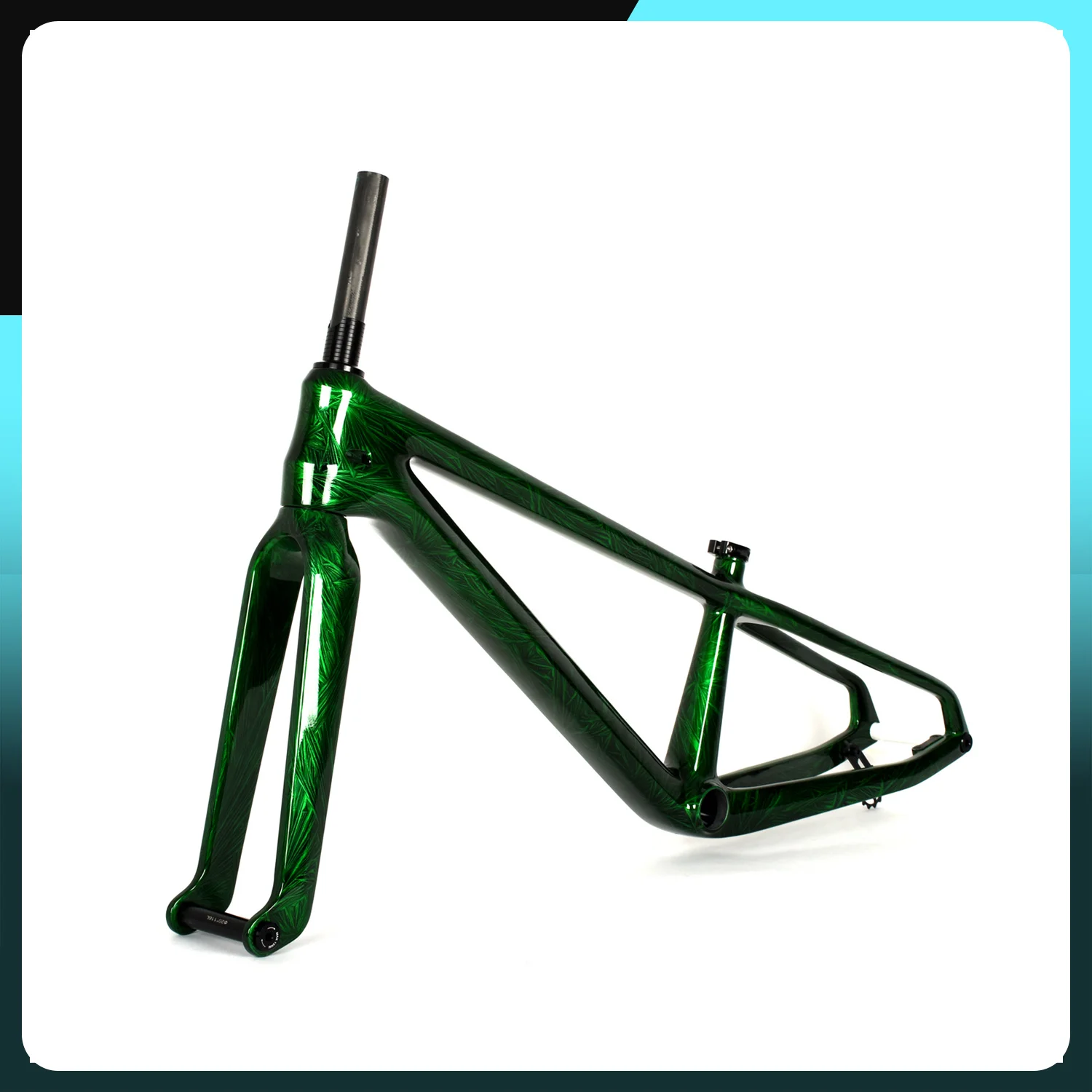 Фото Full Carbon Freestyle BMX Frame Cruiser Pro 24er Рама BMX и вилка 24 дюйма Макс. 49T Шатуны №3
