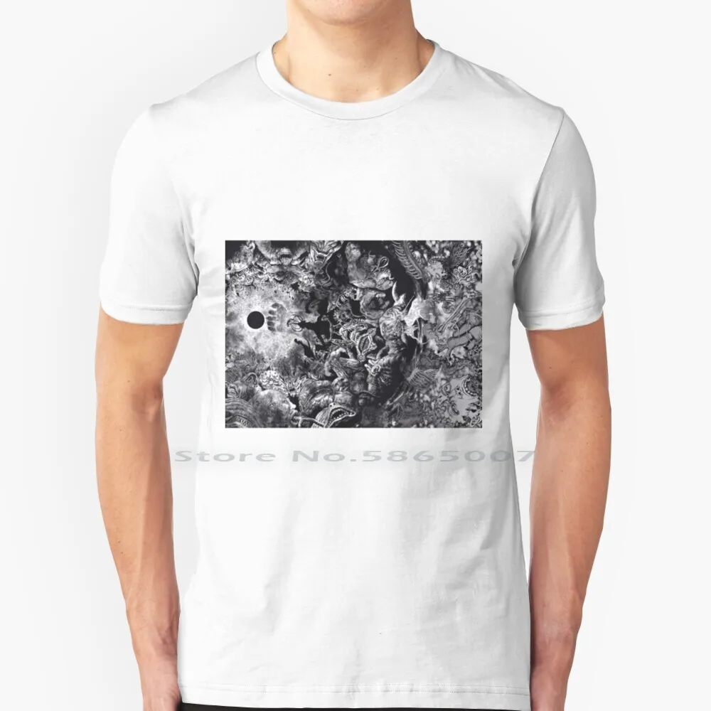 

Berserk Sacrifice-T Shirt 100% Cotton Berserk Guts Griffith Casca Seinen Manga Anime Japanese Bloody Medieval Sacrifice